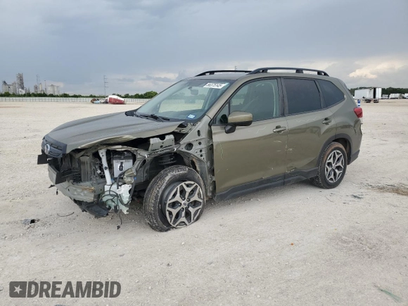 2022 Subaru Forester Premium with VIN JF2SKAEC1NH413423, listed as a Copart auction lot 56375145 with 97,293 mi miles and Clean title. Bid and sale history available at DreamBid. Image 1.