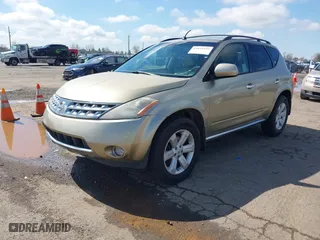2007 Nissan Murano S with VIN JN8AZ08W47W665126, listed as a IAAI auction lot 41831533 with 160,033 mi miles. Bid and sale history available at carsss.com. Image 2.