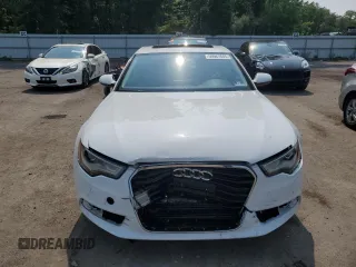 2013 Audi A6 Premium Plus with VIN WAUGFAFCXDN087416, listed as a Copart auction lot 59967605 with 112,279 mi miles and Salvage title. Bid and sale history available at DreamBid. Image 5.