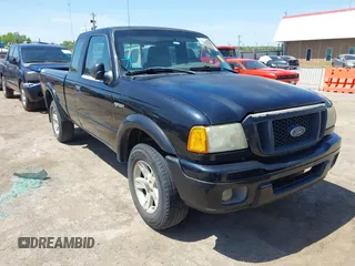 2005 Ford Ranger XL with VIN 1FTYR14U25PA85501, listed as a IAAI auction lot 42064428 with 114,906 mi miles. Bid and sale history available at carsss.com. Image 1.