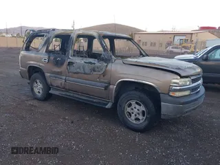 2003 Chevrolet Tahoe LS with VIN 1GNEC13V83R187408, listed as a IAAI auction lot 41456085 with Not provided miles and . Bid and sale history available at DreamBid. Image 1.
