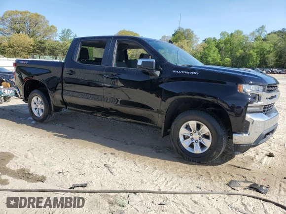 2020 Chevrolet Silverado 1500 LT with VIN 1GCPYDEK4LZ119257, listed as a Copart auction lot 54862255 with 61,026 mi miles and Clean Title. Bid and sale history available at DreamBid. Image 4.