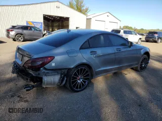 2012 Mercedes-Benz CLS-Class CLS 550 with VIN WDDLJ9BB0CA044839, listed as a Copart auction lot 71395014 with 155,118 mi miles and Salvage Title. Bid and sale history available at carsss.com. Image 3.