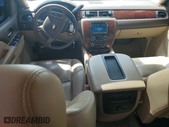 2010 Chevrolet Tahoe LTZ with VIN 1GNUKCE03AR206603, listed as a Copart auction lot 57262505 with 224,751 mi miles and Salvage title. Bid and sale history available at DreamBid. Image 8.