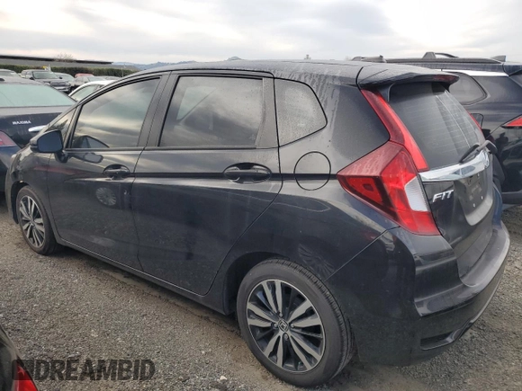 2019 Honda Fit EX with VIN 3HGGK5H86KM721621, listed as a Copart auction lot 47074915 with 48,219 mi miles and Salvage Title. Bid and sale history available at DreamBid. Image 2.