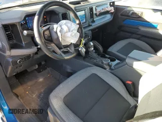 2021 Ford Bronco with VIN 1FMDE5AP6MLA77614, listed as a Copart auction lot 87109254 with 11,515 mi miles and Salvage Title. Bid and sale history available at DreamBid. Image 8.