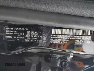 2017 Jeep Renegade Altitude z VIN ZACCJABB1HPF76944, wystawiony jako Copart lot #55154615 z przebiegiem 106 292 mil mil oraz Szkoda całkowita • Salvage title. Historia ofert i sprzedaży dostępna na DreamBid. Obrazek 13.