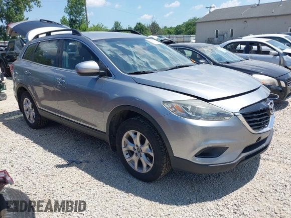 2014 Mazda CX-9 Touring with VIN JM3TB3CV1E0436421, listed as a IAAI auction lot 42634172 with 190,306 mi miles and . Bid and sale history available at DreamBid. Image 1.