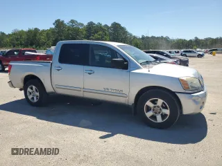 2007 Nissan Titan XE with VIN 1N6BA07A37N243719, listed as a Copart auction lot 57964525 with 120,163 mi miles and Salvage title. Bid and sale history available at DreamBid. Image 4.