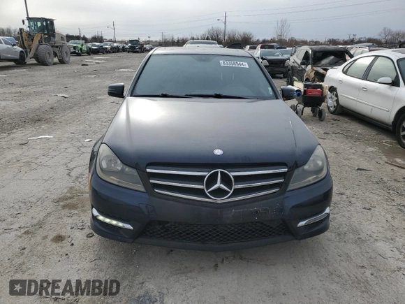 2014 Mercedes-Benz C 250 Sport with VIN WDDGF4HB7EG199014, listed as a Copart auction lot 83358944 with 160,158 mi miles and Non repairable. Bid and sale history available at DreamBid. Image 5.