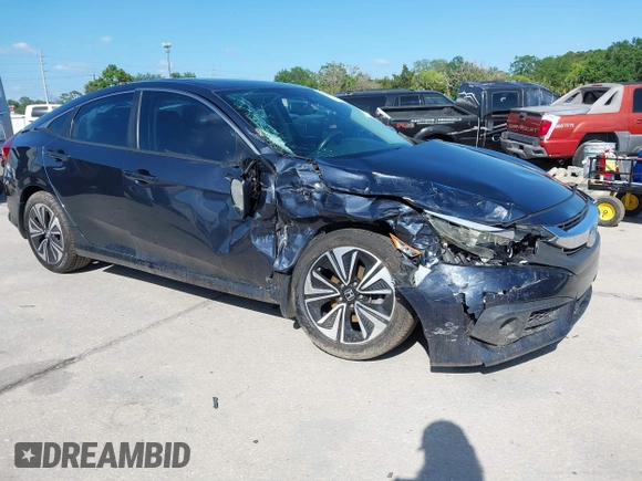 2016 Honda Civic Sedan EX-L with VIN 19XFC1F71GE041024, listed as a IAAI auction lot 41943073 with 59,833 mi miles. Bid and sale history available at carsss.com. Image 1.