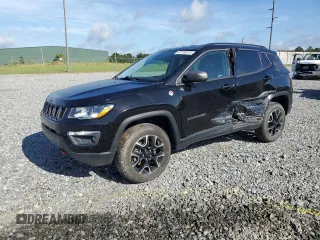 2020 Jeep Compass Trailhawk с VIN 3C4NJDDB1LT157064, выставлен на аукционе Copart как лот 61153015 с пробегом 86 879 миль миль и Списание • Salvage title. История ставок и продаж доступна на DreamBid. Изображение 1.
