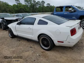 2008 Ford Mustang Deluxe with VIN 1ZVHT80N385107270, listed as a Copart auction lot 51491455 with 200,786 mi miles and Salvage Title. Bid and sale history available at DreamBid. Image 2.