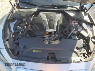 2017 Infiniti Q50 Red Sport 400 with VIN JN1FV7AP8HM850207, listed as a Copart auction lot 54381875 with 67,271 mi miles and Salvage Title. Bid and sale history available at carsss.com. Image 11.