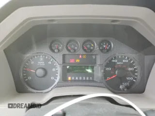 2010 Ford F-250 XL with VIN 1FTNF2B51AEA11666, listed as a Copart auction lot 53383055 with 79,920 mi miles and Salvage title. Bid and sale history available at DreamBid. Image 9.