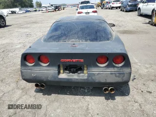 1984 Chevrolet Corvette with VIN 1G1AY0784E5106091, listed as a Copart auction lot 58558044 with 0 mi miles and Non Repairable. Bid and sale history available at carsss.com. Image 6.