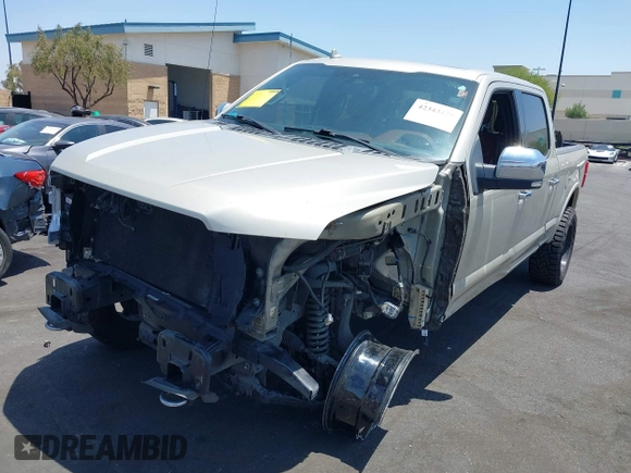 2018 Ford F-150 XL with VIN 1FTFW1E50JFB45248, listed as a IAAI auction lot 42343429 with 101,063 mi miles and . Bid and sale history available at DreamBid. Image 2.