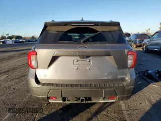 2023 Ford Explorer Timberline with VIN 1FMSK8JH5PGB61379, listed as a Copart auction lot 87318674 with 8,943 mi miles and Salvage Title. Bid and sale history available at carsss.com. Image 6.