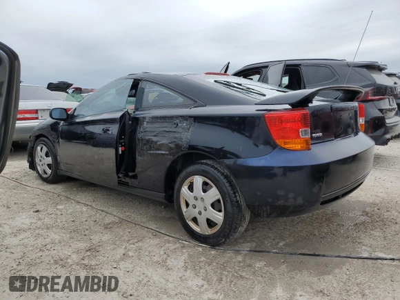 2002 Toyota Celica GT with VIN JTDDR32T020116513, listed as a Copart auction lot 75231274 with 0 mi miles and Non Repairable. Bid and sale history available at carsss.com. Image 2.
