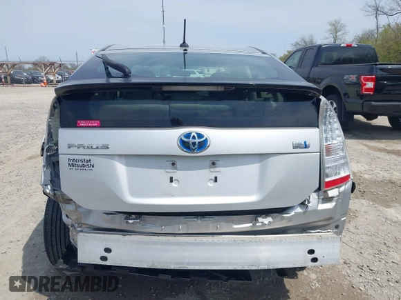 2011 Toyota Prius I with VIN JTDKN3DU5B0278291, listed as a IAAI auction lot 42051410 with 150,677 mi miles. Bid and sale history available at carsss.com. Image 17.