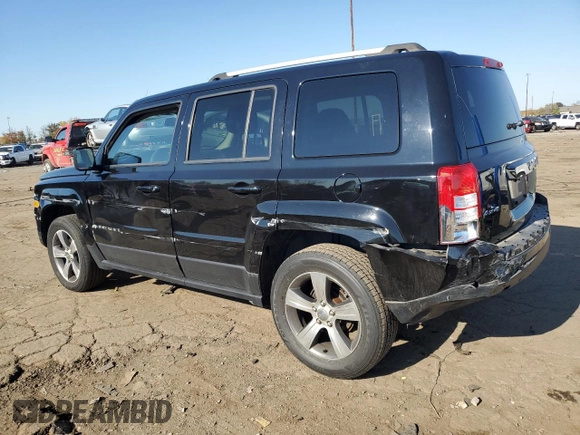 2017 Jeep Patriot High Altitude with VIN 1C4NJRFB6HD196157, listed as a Copart auction lot 76880364 with 109,483 mi miles and Clean title. Bid and sale history available at DreamBid. Image 2.