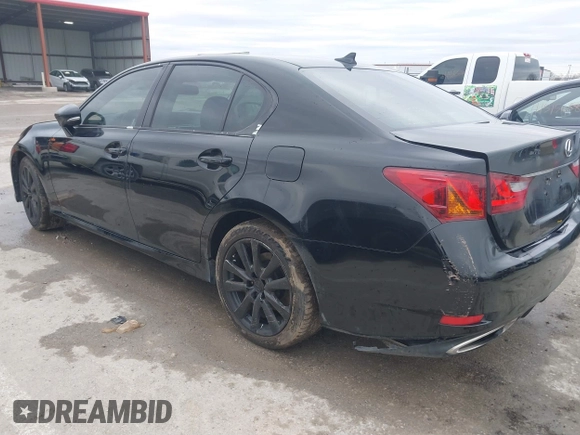 2014 Lexus GS 350 with VIN JTHCE1BL5E5023374, listed as a IAAI auction lot 41532507 with 139,668 mi miles. Bid and sale history available at carsss.com. Image 3.