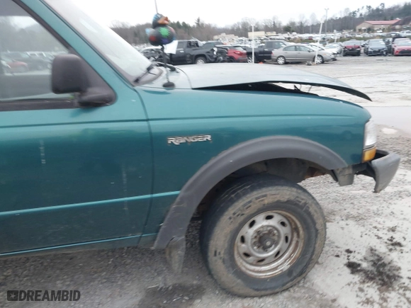 1998 Ford Ranger XL with VIN 1FTYR11U3WPB36560, listed as a IAAI auction lot 41502505 with 135,286 mi miles. Bid and sale history available at carsss.com. Image 16.