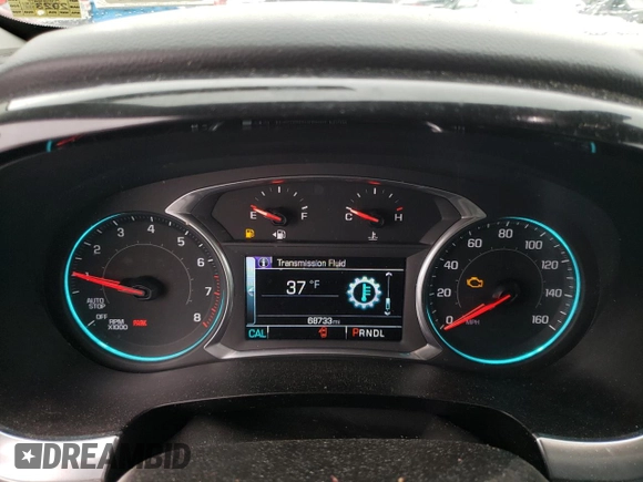 2018 Chevrolet Traverse LT Cloth with VIN 1GNEVGKW0JJ169732, listed as a Copart auction lot 39146254 with 68,733 mi miles. Bid and sale history available at carsss.com. Image 9.