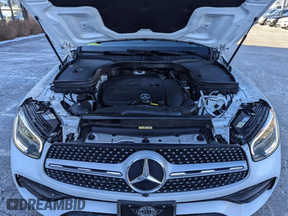 2021 Mercedes-Benz GLC with VIN W1N0J8EB7MF968355, listed as a Copart auction lot 44853895 with 38,779 mi miles and Clean Title. Bid and sale history available at carsss.com. Image 7.