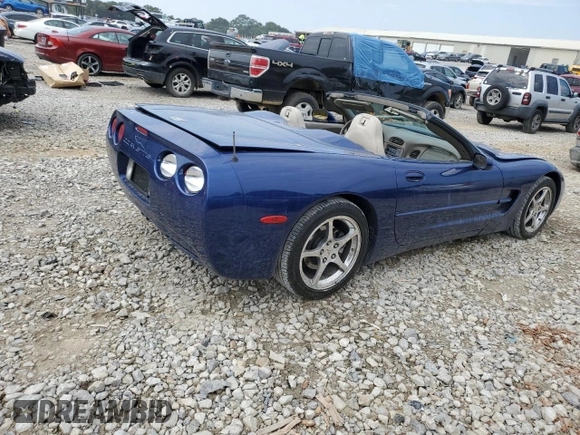2004 Chevrolet Corvette with VIN 1G1YY32G845124459, listed as a Copart auction lot 72226674 with 25,361 mi miles and Salvage Title. Bid and sale history available at carsss.com. Image 3.