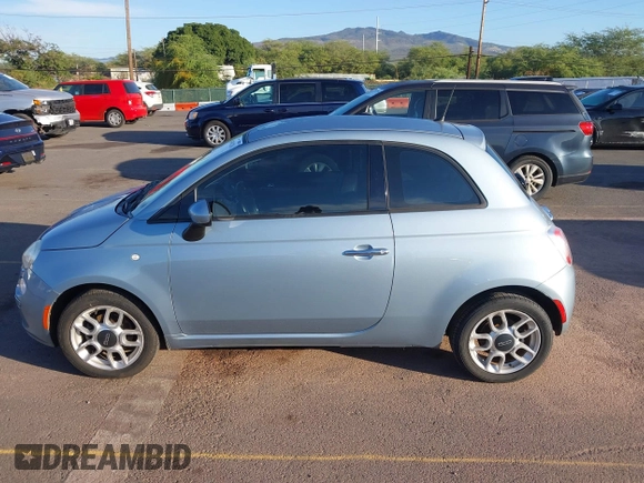 2015 FIAT 500 Pop with VIN 3C3CFFAR3FT556105, listed as a IAAI auction lot 41494276 with 94,826 mi miles. Bid and sale history available at carsss.com. Image 14.