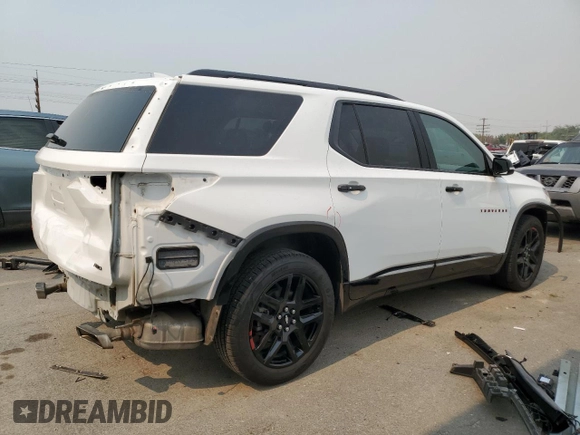 2019 Chevrolet Traverse Premier with VIN 1GNEVKKW1KJ282545, listed as a Copart auction lot 66208724 with 74,390 mi miles and Salvage Title. Bid and sale history available at carsss.com. Image 3.