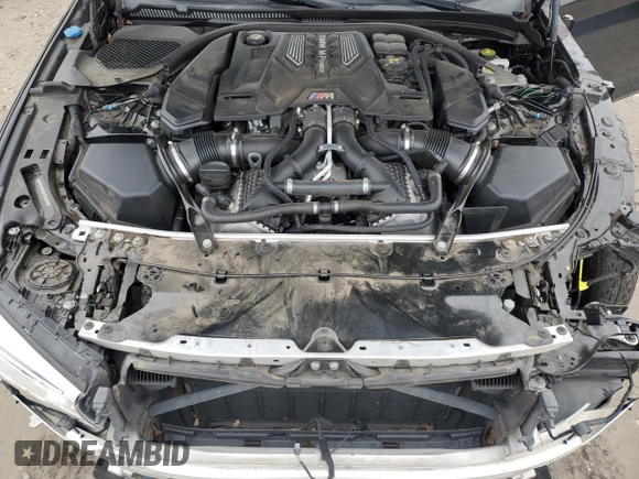 2020 BMW M5 Competition with VIN WBSJF0C00LCE03845, listed as a Copart auction lot 86736314 with 57,912 mi miles and Salvage Title. Bid and sale history available at carsss.com. Image 11.