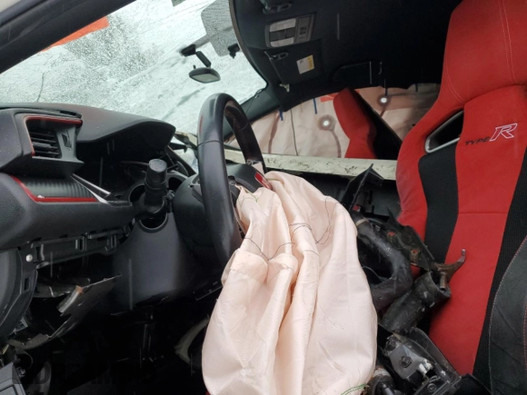 2018 Honda Civic Type R Touring z VIN SHHFK8G71JU201526, wystawiony jako Copart lot #43664585 z przebiegiem Nie podano mil oraz Szkoda całkowita • Salvage title. Historia ofert i sprzedaży dostępna na DreamBid. Obrazek 7.