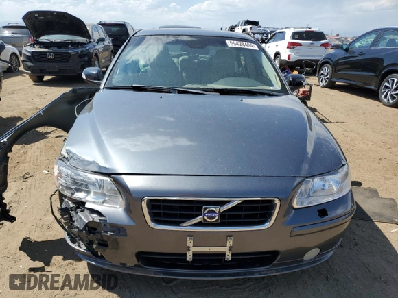 2008 Volvo S60 2.4L Turbo with VIN YV1RS547182693189, listed as a Copart auction lot 69428404 with 0 mi miles and Salvage Title. Bid and sale history available at carsss.com. Image 5.