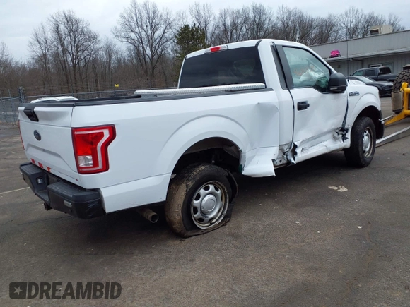 2016 Ford F-150 XL with VIN 1FTMF1EP5GKF21564, listed as a IAAI auction lot 41681825 with 129,064 mi miles and . Bid and sale history available at DreamBid. Image 4.