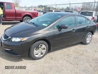 2014 Honda Civic Sedan LX with VIN 2HGFB2F56EH519836, listed as a IAAI auction lot 42109040 with 134,873 mi miles. Bid and sale history available at carsss.com. Image 20.