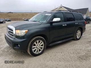 2008 Toyota Sequoia Platinum with VIN 5TDBY67A48S007870, listed as a Copart auction lot 47734315 with 91,218 mi miles and Clean Title. Bid and sale history available at carsss.com. Image 1.