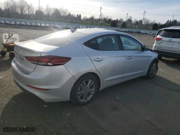 2018 Hyundai Elantra Value Edition with VIN KMHD84LF7JU461011, listed as a Copart auction lot 89220915 with 54,354 mi miles and Salvage Title. Bid and sale history available at carsss.com. Image 3.