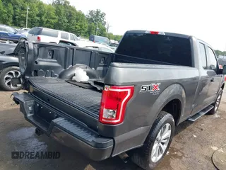 2017 Ford F-150 XL with VIN 1FTEX1EP8HKC51023, listed as a IAAI auction lot 39945482 with 105,260 mi miles. Bid and sale history available at carsss.com. Image 4.