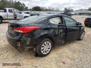 2013 Hyundai Elantra GLS with VIN 5NPDH4AE1DH223166, listed as a Copart auction lot 48750075 with 0 mi miles and Salvage Title. Bid and sale history available at carsss.com. Image 3.