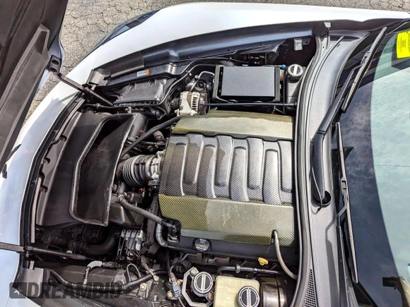 2014 Chevrolet Corvette 2LT with VIN 1G1YC2D77E5108969, listed as a Copart auction lot 48627555 with 37,580 mi miles and Clean Title. Bid and sale history available at carsss.com. Image 7.
