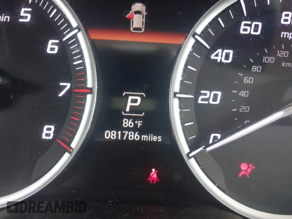 2014 Acura MDX with VIN 5FRYD4H25EB012088, listed as a IAAI auction lot 42510135 with 81,786 mi miles and . Bid and sale history available at DreamBid. Image 7.