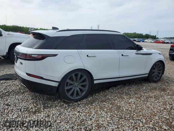 2019 Land Rover Range Rover Velar with VIN SALYM2EV7KA202220, listed as a Copart auction lot 53994715 with 85,482 mi miles and Clean Title. Bid and sale history available at DreamBid. Image 3.