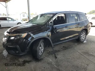 2020 Honda Pilot EX-L with VIN 5FNYF5H50LB010550, listed as a Copart auction lot 60752085 with 113,570 mi miles and Salvage title. Bid and sale history available at DreamBid. Image 1.
