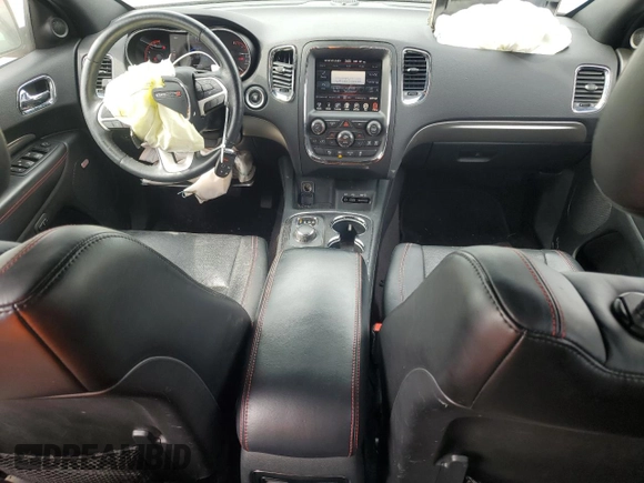 2016 Dodge Durango R/T with VIN 1C4SDJCT0GC363223, listed as a Copart auction lot 49968855 with 137,597 mi miles and Salvage Title. Bid and sale history available at DreamBid. Image 8.