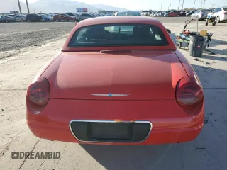 2002 Ford Thunderbird w/Hardtop Premium with VIN 1FAHP60A82Y118169, listed as a Copart auction lot 48772465 with 23,648 mi miles and Salvage Title. Bid and sale history available at carsss.com. Image 6.