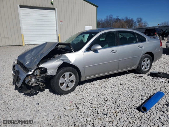 2008 Chevrolet Impala LT with VIN 2G1WT58N289106457, listed as a Copart auction lot 46880795 with 139,467 mi miles and Salvage Title. Bid and sale history available at carsss.com. Image 1.