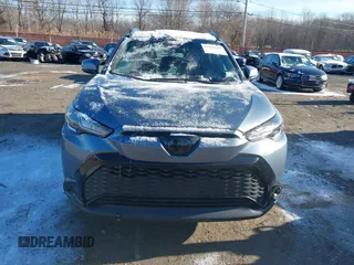 2023 Toyota Corolla Cross Hybrid S with VIN 7MUFBABG4PV003663, listed as a IAAI auction lot 41156179 with 39,987 mi miles and . Bid and sale history available at DreamBid. Image 12.