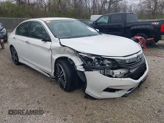 2017 Honda Accord Sport with VIN 1HGCR2F58HA106043, listed as a IAAI auction lot 42009231 with 95,948 mi miles. Bid and sale history available at carsss.com. Image 1.